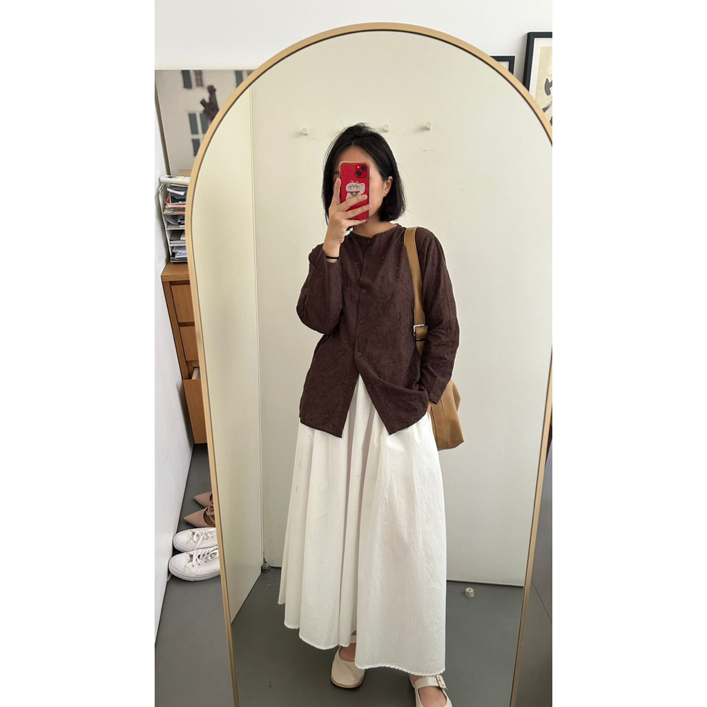 Lasy embroidery Shirt