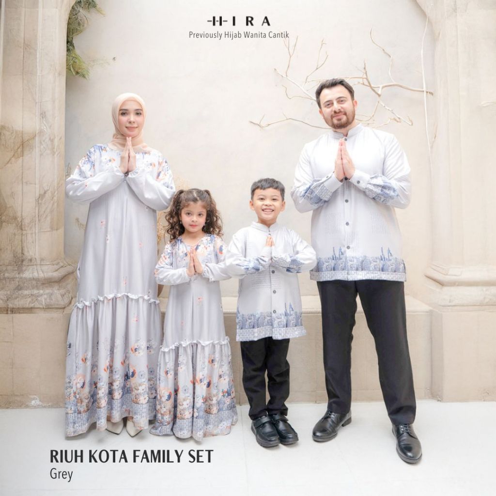 gamis family set / gamis raya keluarga