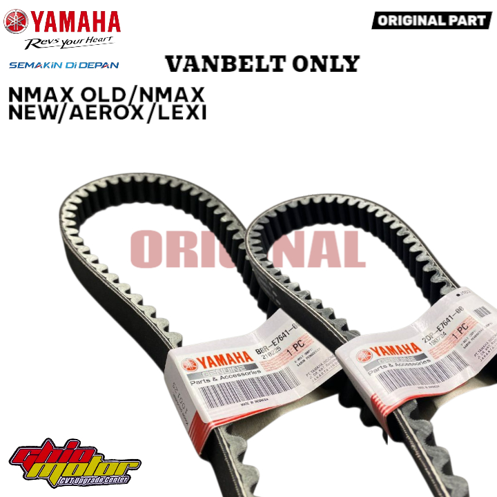 VANBELT VBELT NMAX OLD/ NMAX NEW/AEROX/LEXI ORIGINAL YAMAHA motorcycle