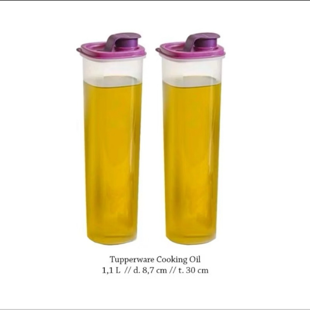 Cooking oil 1.1L Tupperware 1pcs