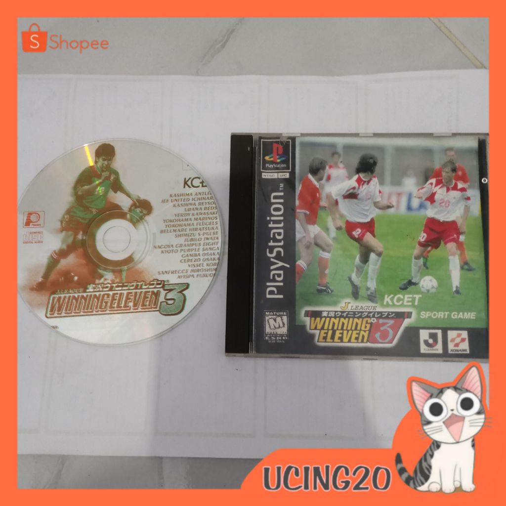 winning eleven 3 kaset PS1