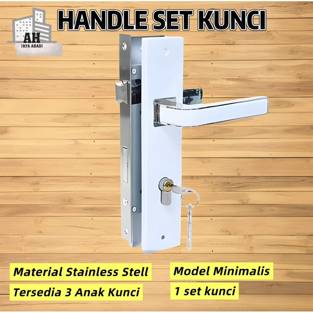 Kunci Pintu Rumah / Set Kunci Pintu / Ongkel Pintu