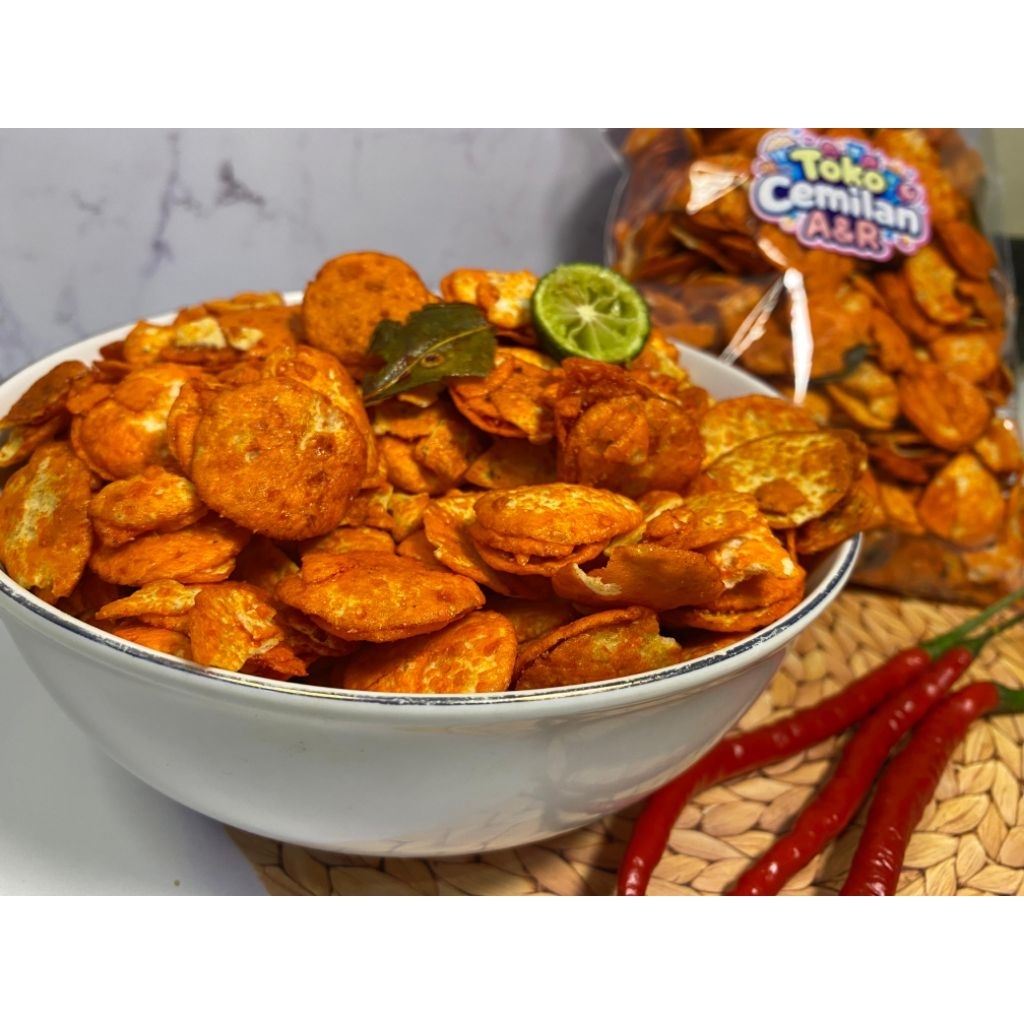 

Opak Medan Keripik Singkong Pedas Manis - A&R Snack