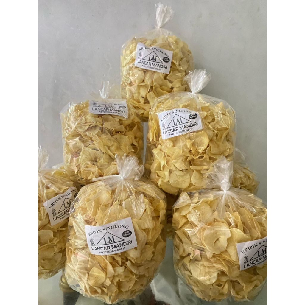 

Kripik Singkong rasa gadung original 500gram Renyah Gurih