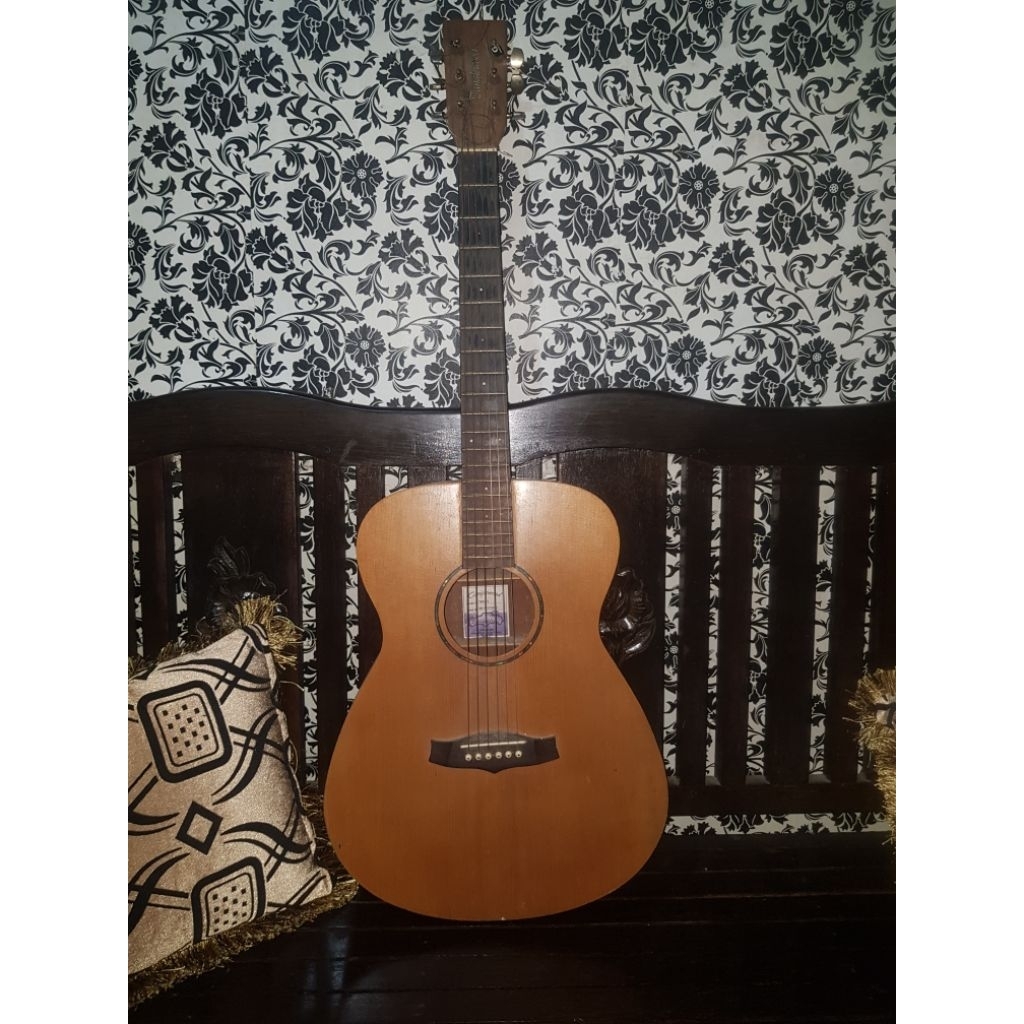 gitar akustik tanglewood electrik secon