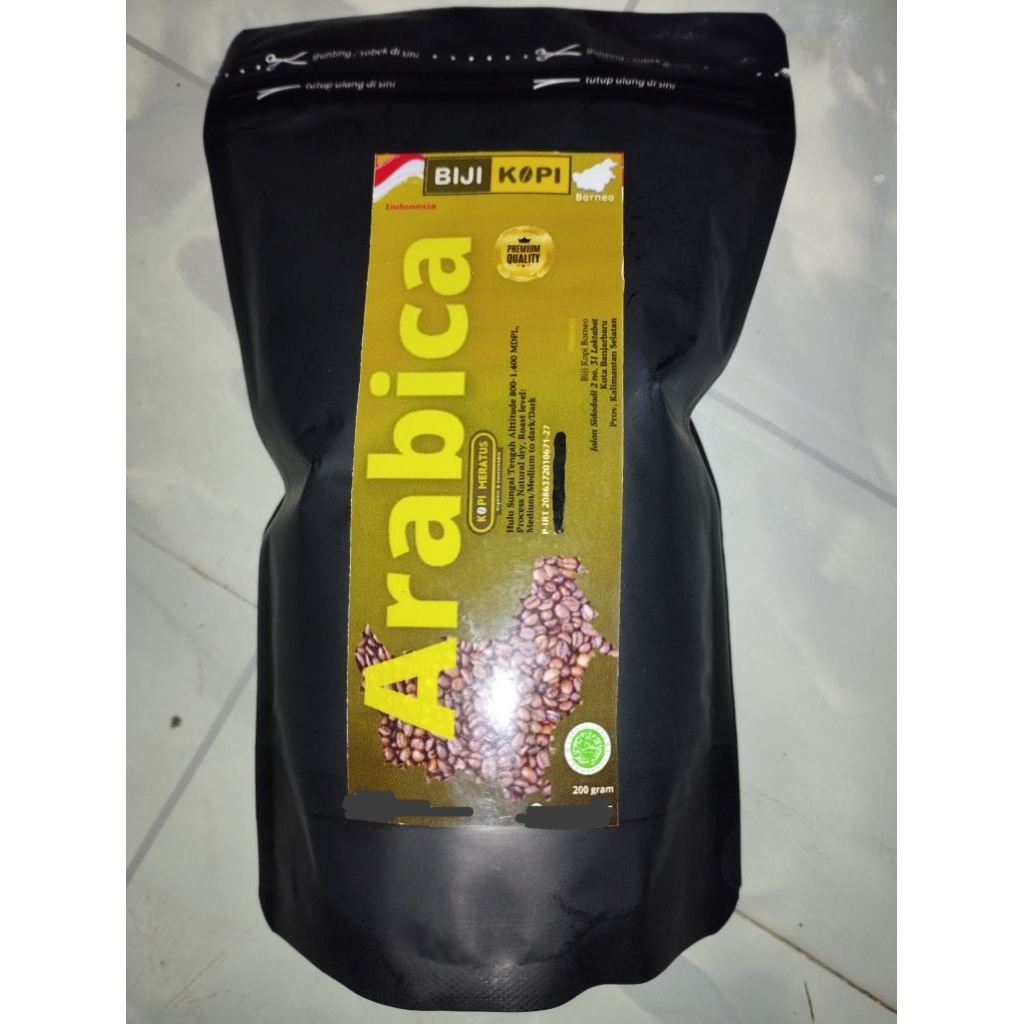 

Biji Kopi Arabica Meratus Kalimantan Selatan