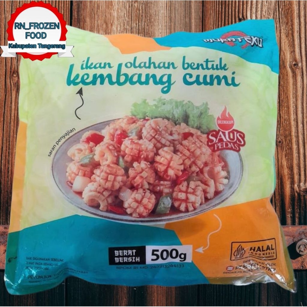 

MURATEKU KEMBANG CUMI KEMASAN ISI 500gr