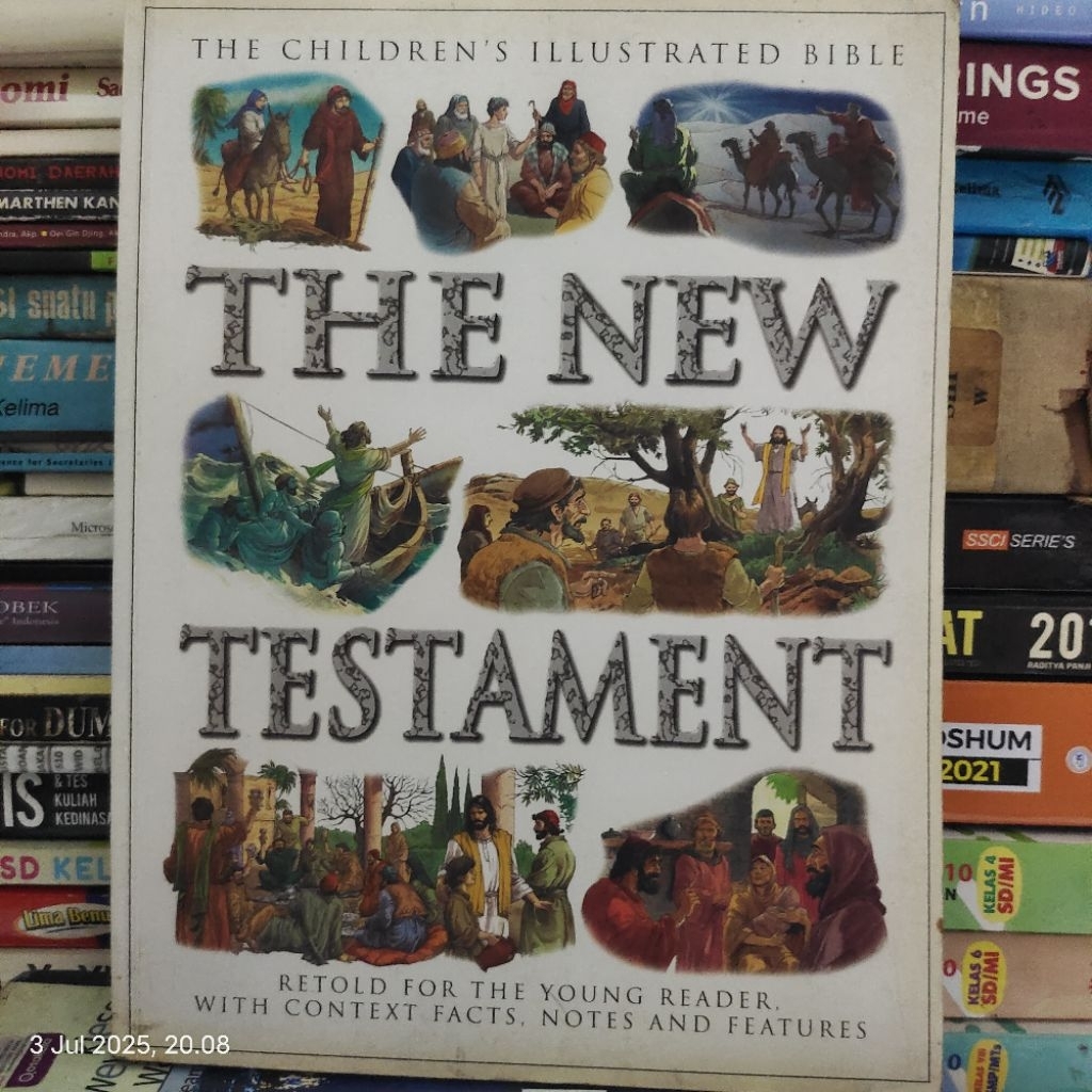 BUKU THE CHILDREN'S ILLUSTRATED BIBLE THE NEW TESTAMENT ORIGINAL