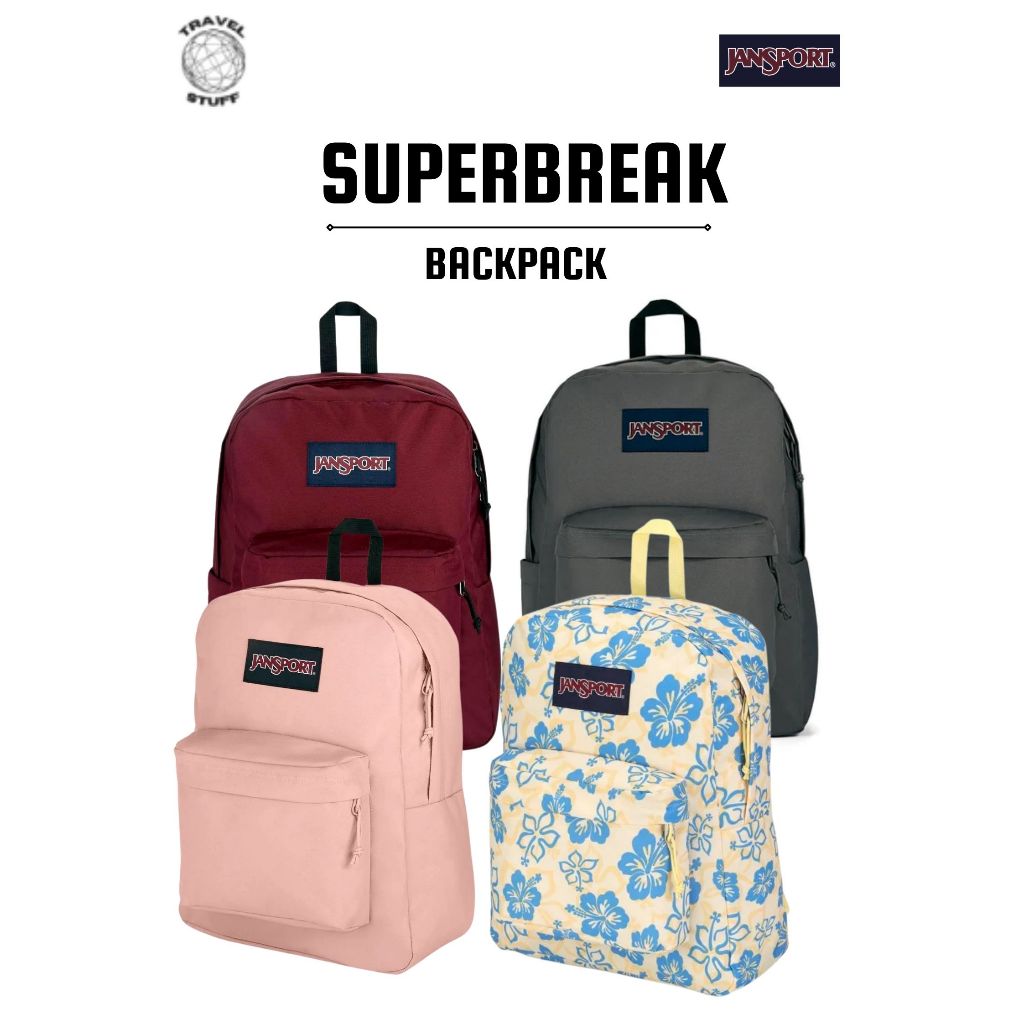 Jansport Tas Punggung / Backpack / Superbreak Backpack / Ransel / Tas Jansport Original