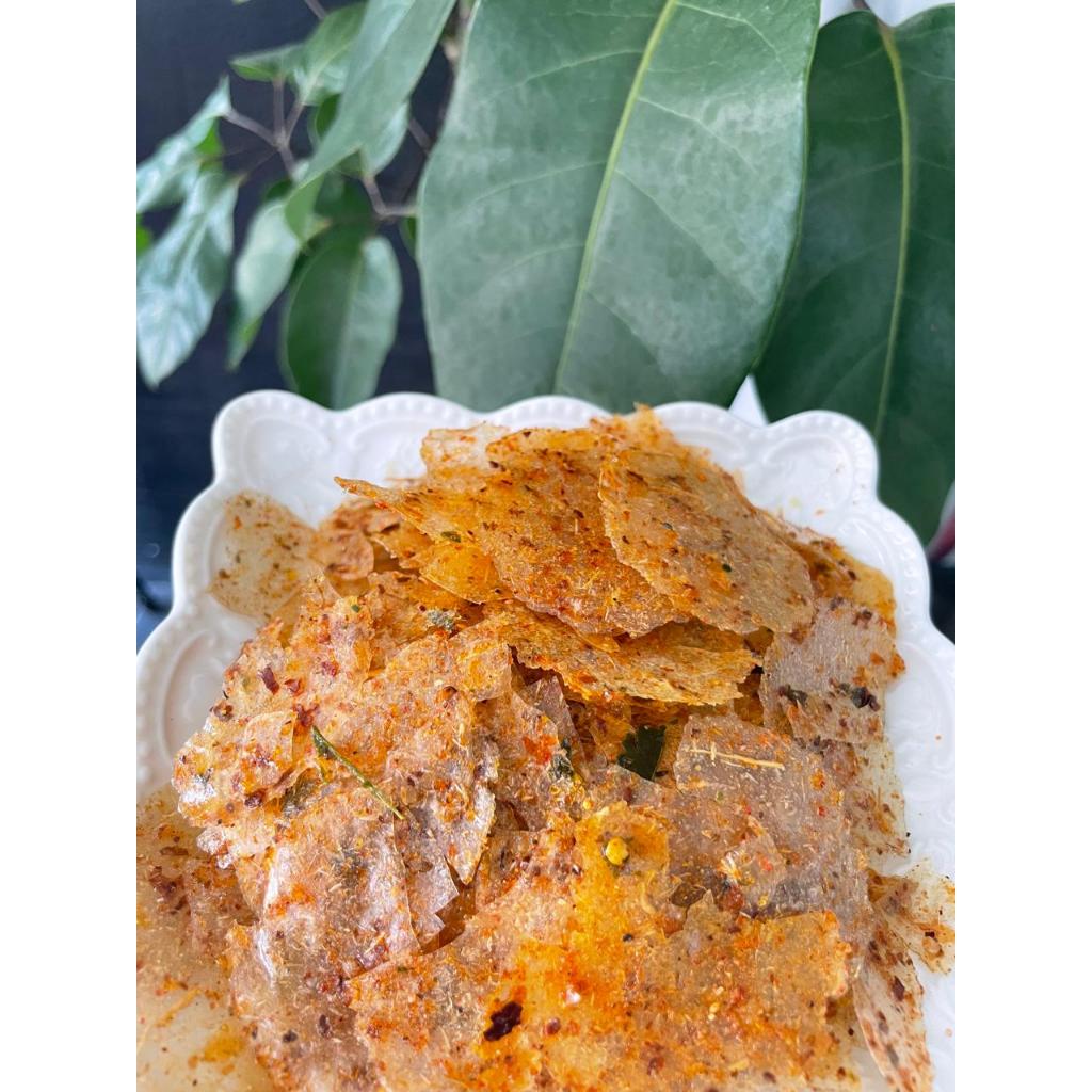 

CICITOKO Jajanan Nusantara - Keripik Kaca Pedas Daun Jeruk- Size Kecil