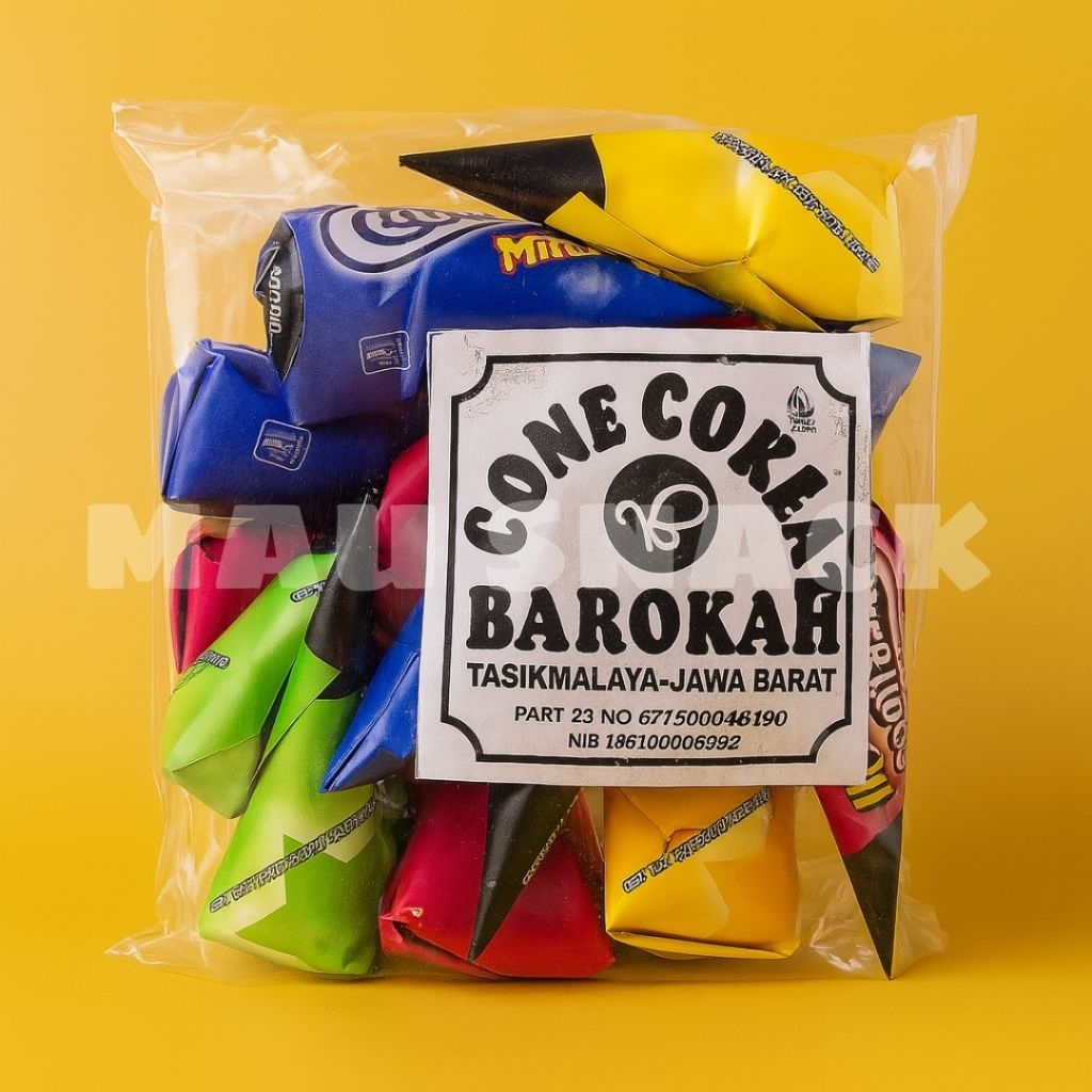

CONE COKLAT BAROKAH ISI 12