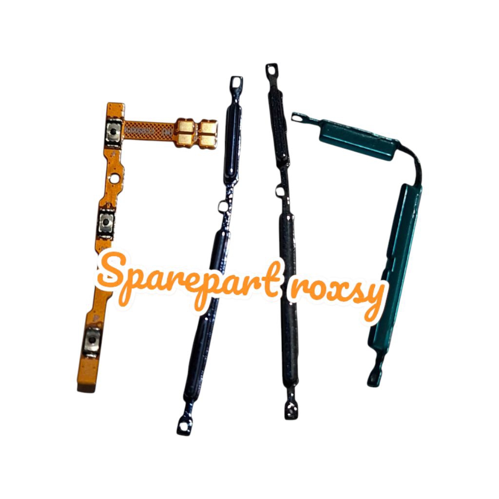 TOMBOL SET + FLEXIBEL ON OFF VOLUME INFINIX NOTE 40 / INFINIX NOTE 40 PRO 4G X6853 KOMPLIT SATU SET 