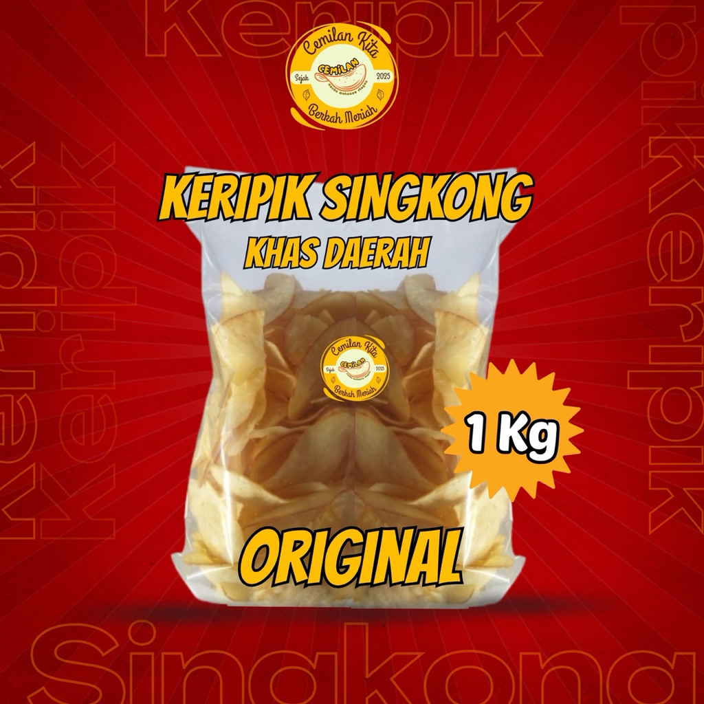 

Keripik Singkong Original 1 Kg