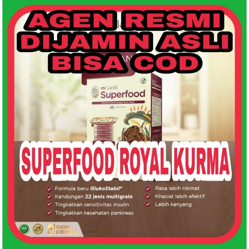 Mganik Superfood 3 box paket 1 bulan solusi diabetesi anda, mganik, mganik superfood, mganik buat gu