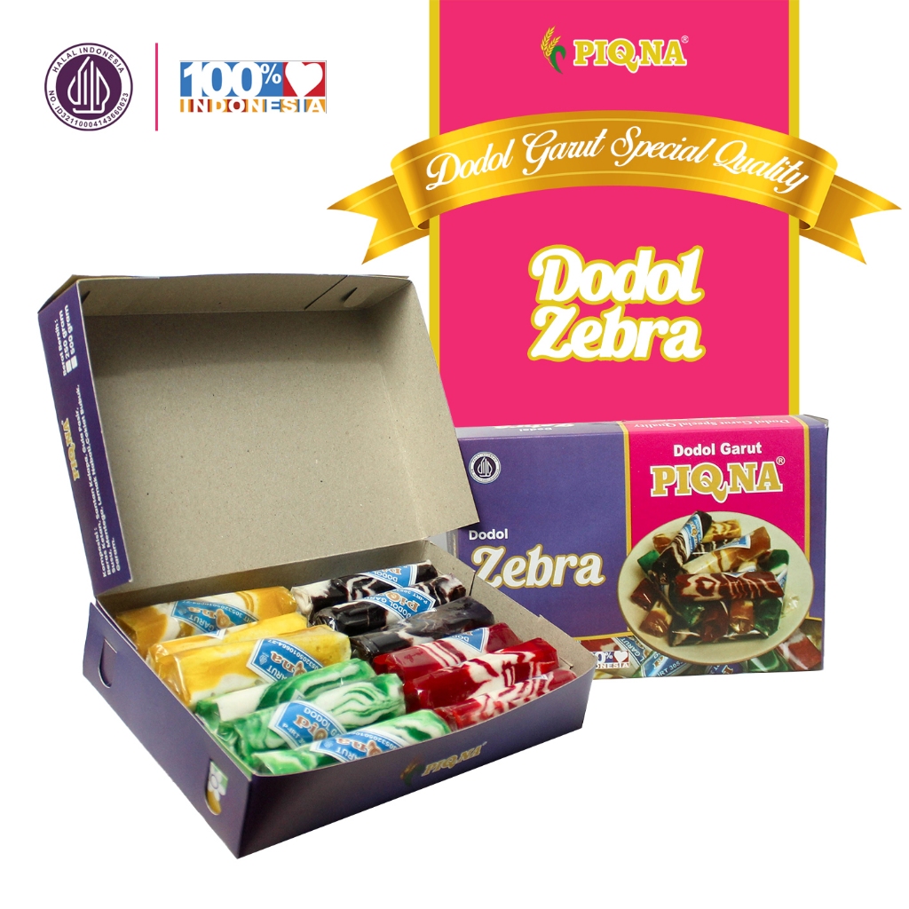 

PIQNA Dodol Garut Zebra Special Quality 250g