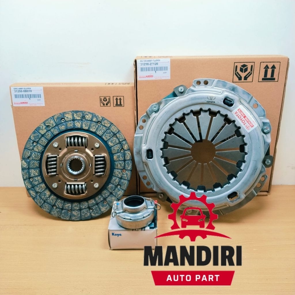 KOPLING SET TOYOTA KIJANG 7K DIESEL 2.0 2.4 KIJANG KAPSUL 2L DIESEL KRISTA LGX DIESEL SOLAR 2000CC G