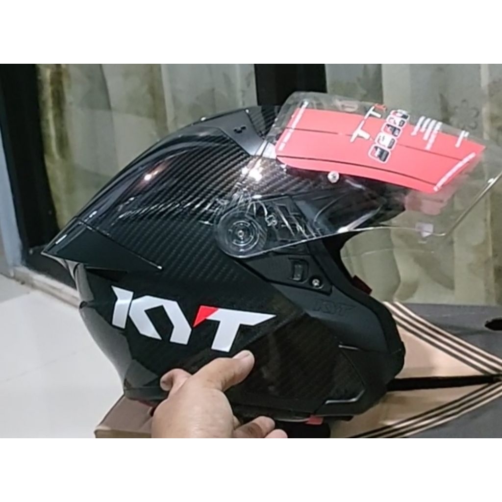 HELM KYT TTR JET REPAINT CARBON