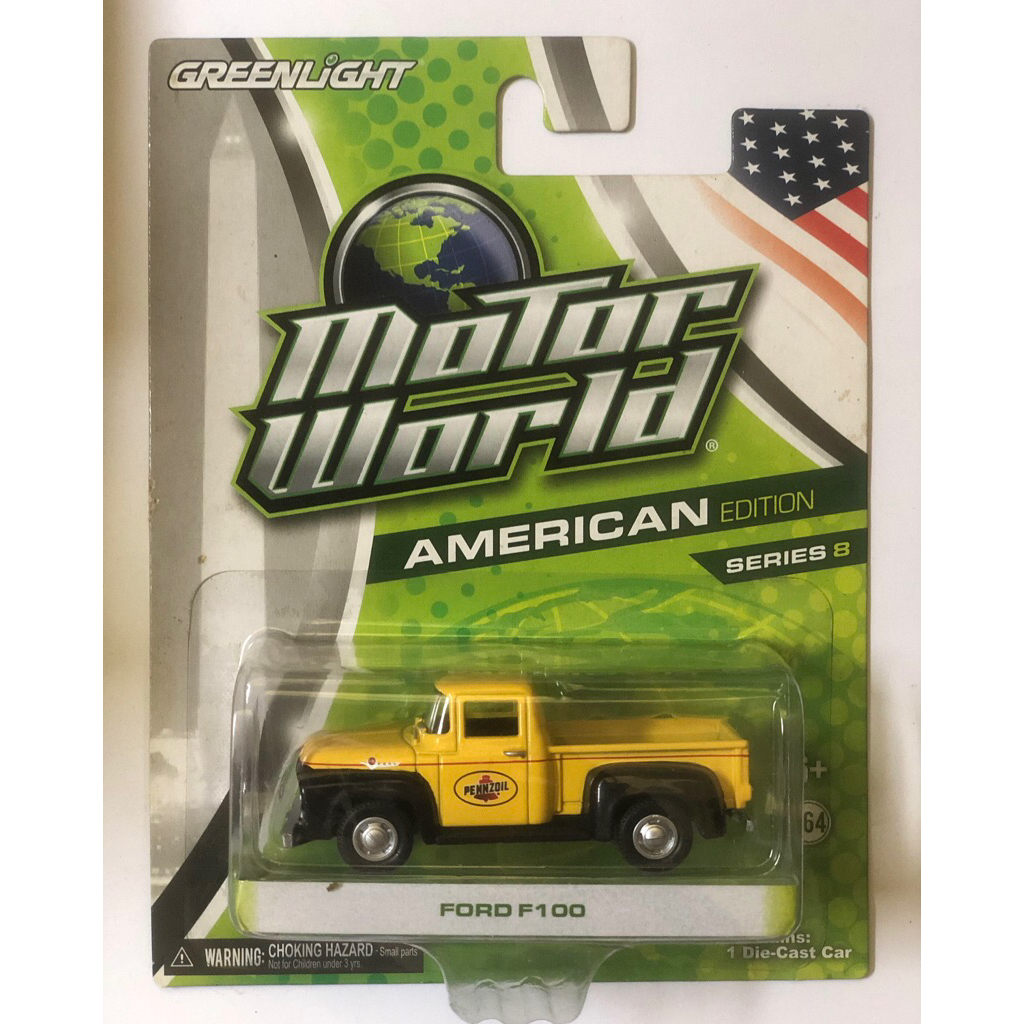 Greenlight Motor World 1956 Ford F100 Pennzoil