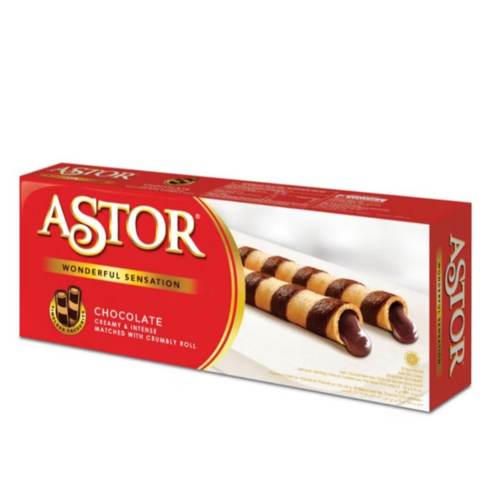 

Astor Wafer Stick Double Coklat 150 gram