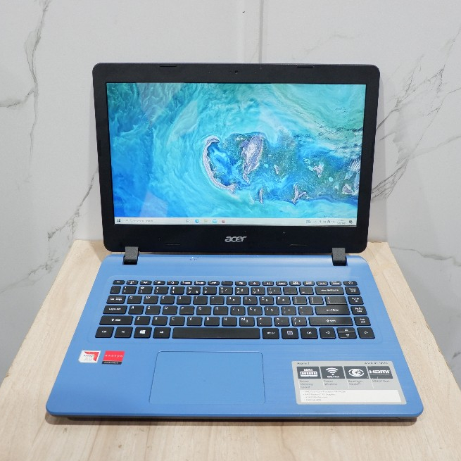 Laptop Acer Aspire A314-41 AMD A9-9420e Ram 4Gb HDD 500Gb Normal Siap Pakai - Laptop Murah - Laptop 