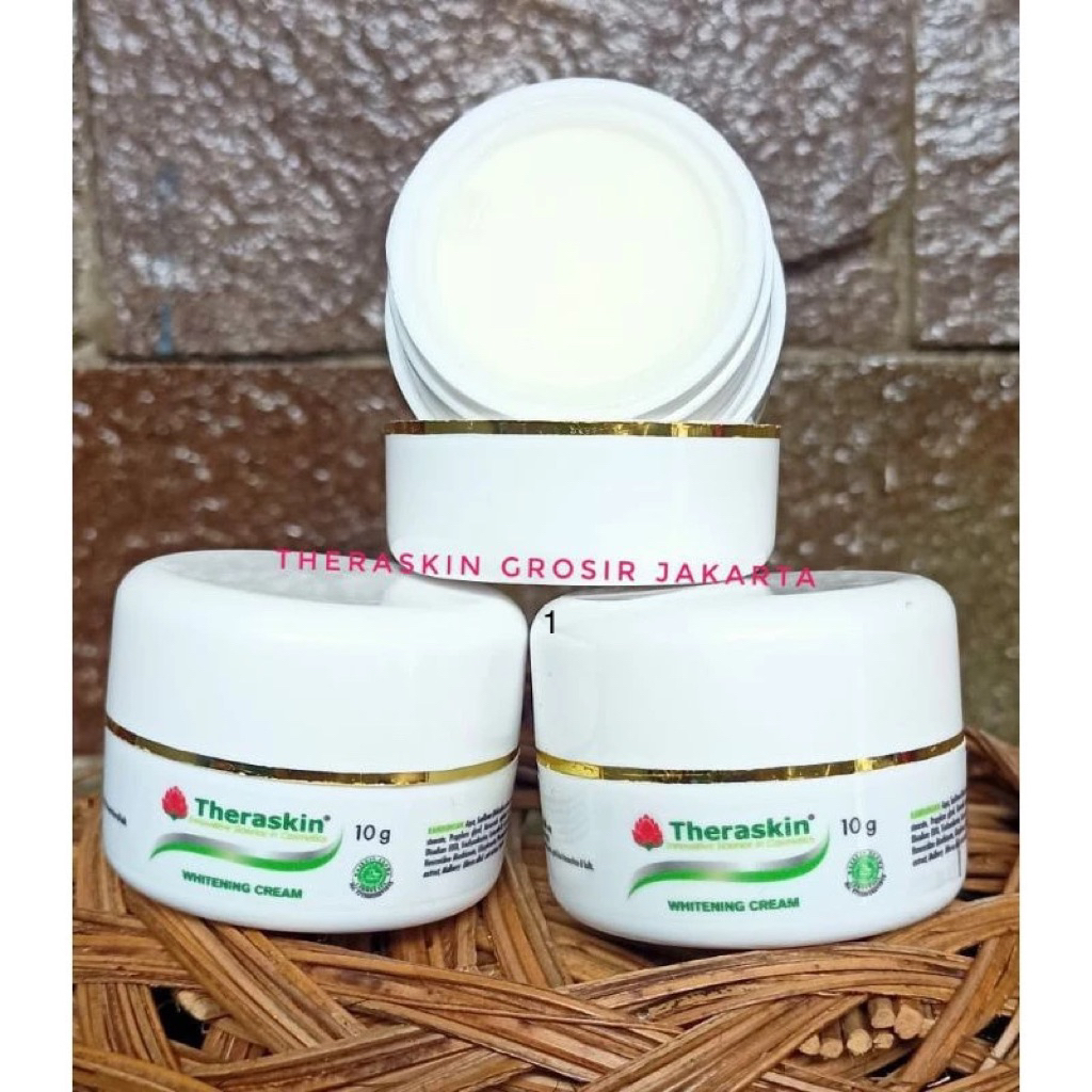 Theraskin Whitening Cream | cream pemutih BPOM AMAN BUMI - BUSUI