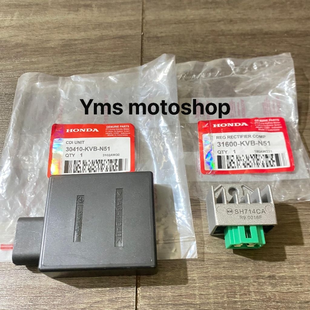 CDI UNIT+KIPROK KVB HONDA VARIO 110 KARBU TECHNO CW (TIPE KARBU)