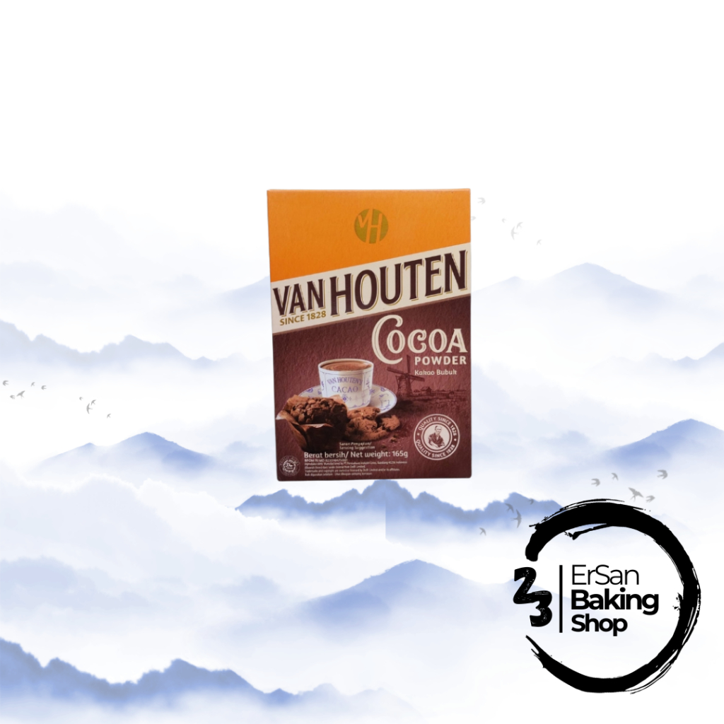 

Coklat Bubuk/Cocoa Powder/Kakao Bubuk/Tepung Coklat Van Houten 165gr