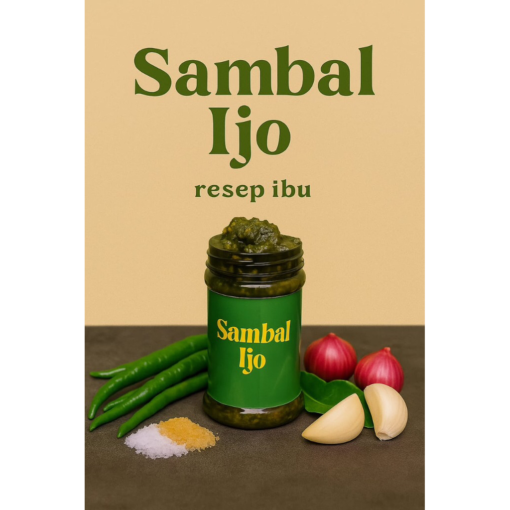 

Resep Ibu - Sambal Ijo - Sambal Hijau - Sambal Kemasan