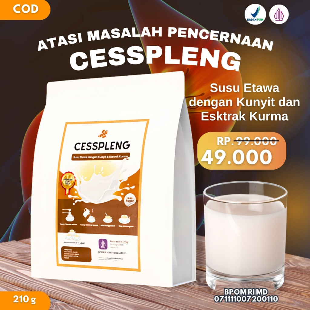 

CESSPLENG- Susu Etawa Untuk Kesehatan Pencernaan & Imunitas Kuat