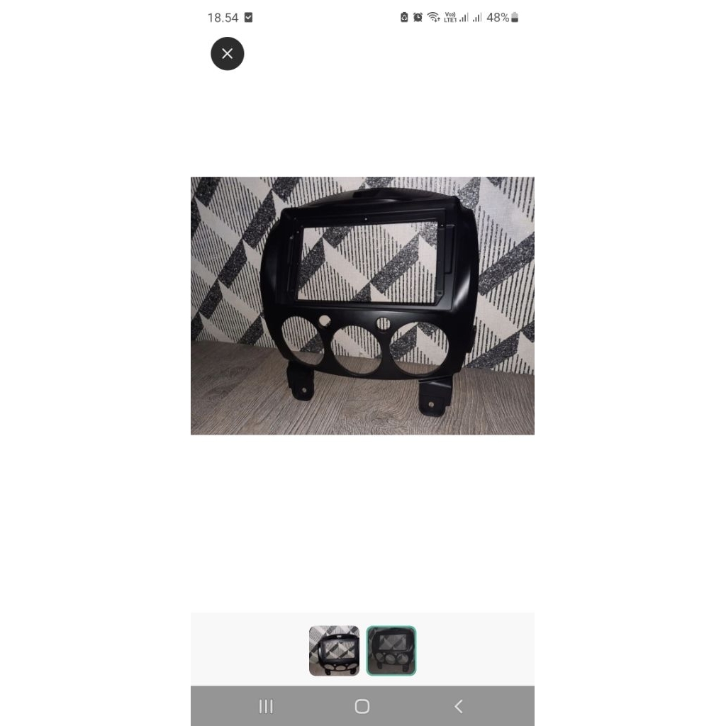 Frame Head Unit Mazda 2 2011