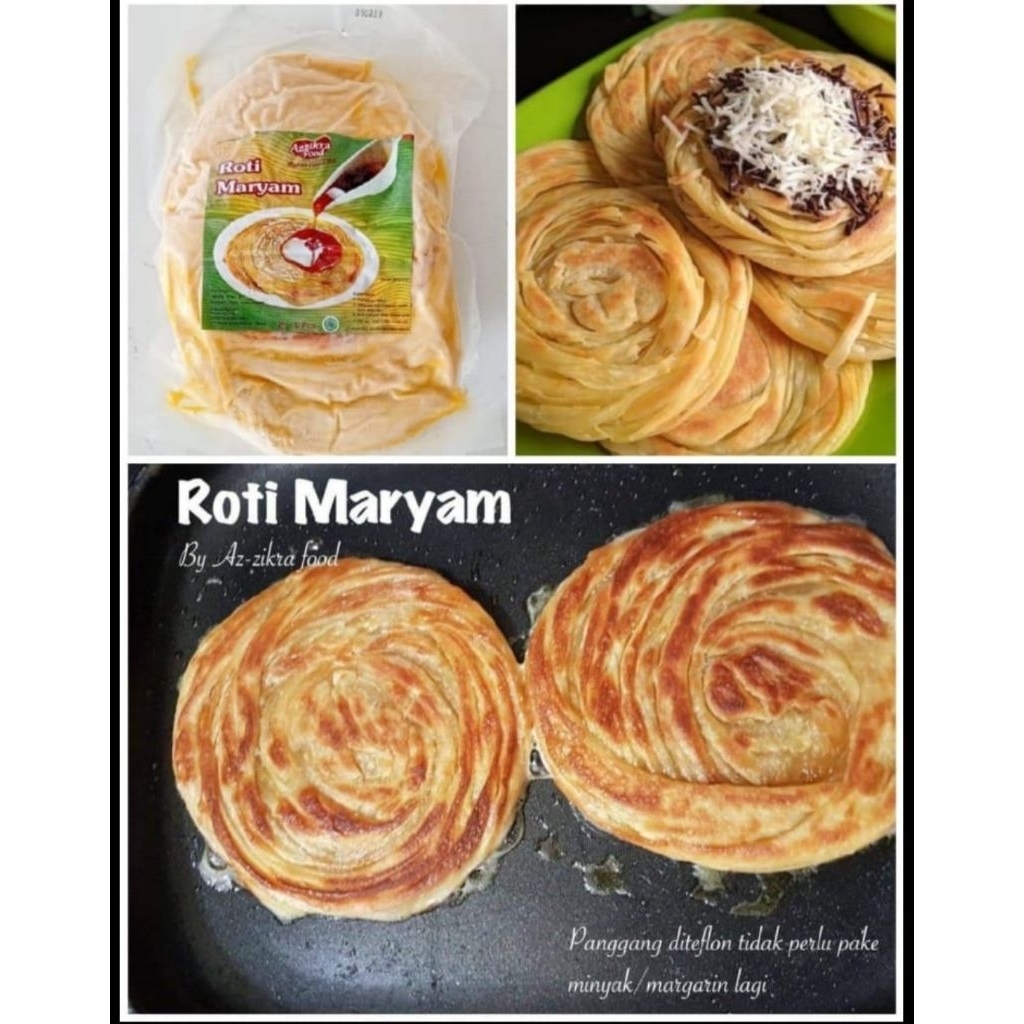 

Roti Maryam By Azzikra Food Frozen (isi 5)