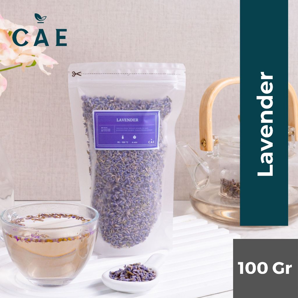 

Bunga Lavender Wangi Premium Dried Lavender Teh Tea Premium Tisane 100 Gram