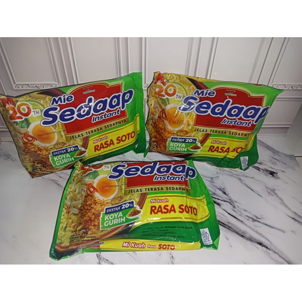 

Mie Sedaap Instan Kuah 70gr