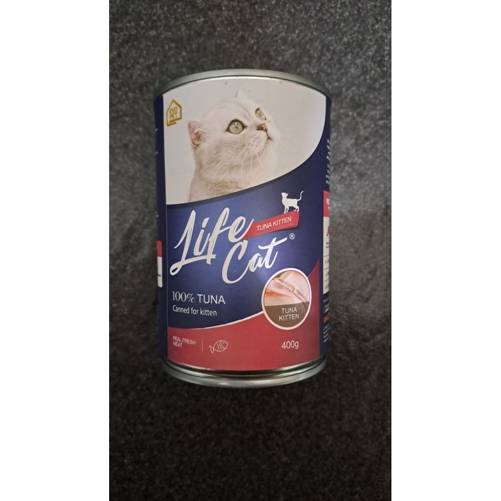 LIFE CAT KITTEN KALENG 400 GR