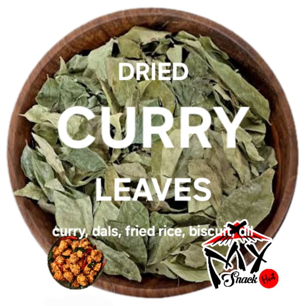 

DAUN KARI KERING 250GR DRIED CURRY BHAJI LEAF BUMBU MASAK DAPUR REMPAH KARI KARE POTATO JERSEY