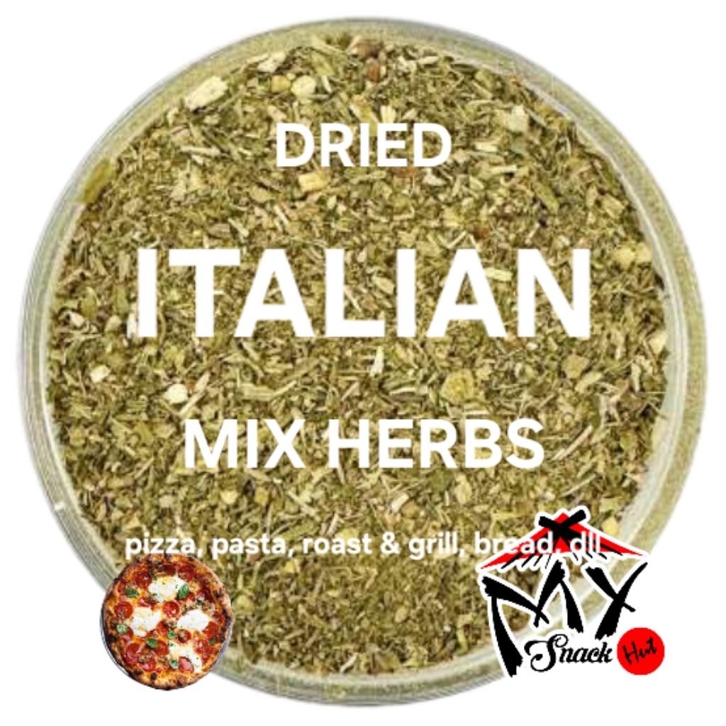 

ITALIAN MIXED HERBS 5GR DRIED DRY LEAF LEAVES DAUN REMPAH SEASONING YIDALI ZA XIANGCAO KERING