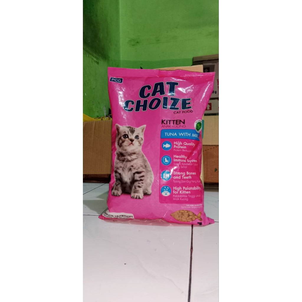 Cat Choice Kitten Tuna 1KG Freshpack isi 4 pcs