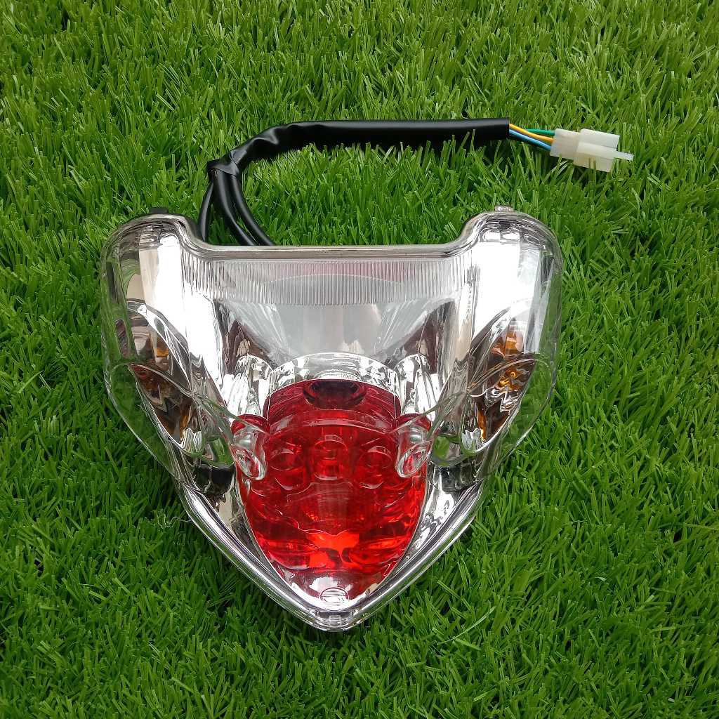 LAMPU STOP JUPITER Z 2006-2009 BURHAN + KABEL | REFLEKTOR LAMPU BELAKANG JUPITER Z 2006 BURHAN WIN