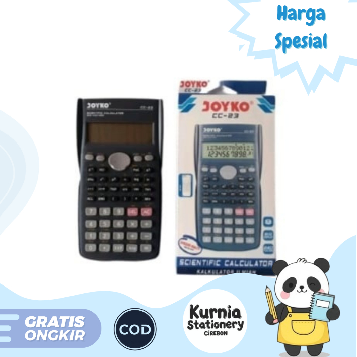 

Joyko Calculator Kalkulator CC-23 Scientific 240 Functions