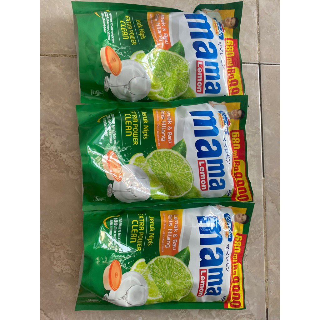

PAKET 3PCS MMAMA LEMON KEMASAN 680ml