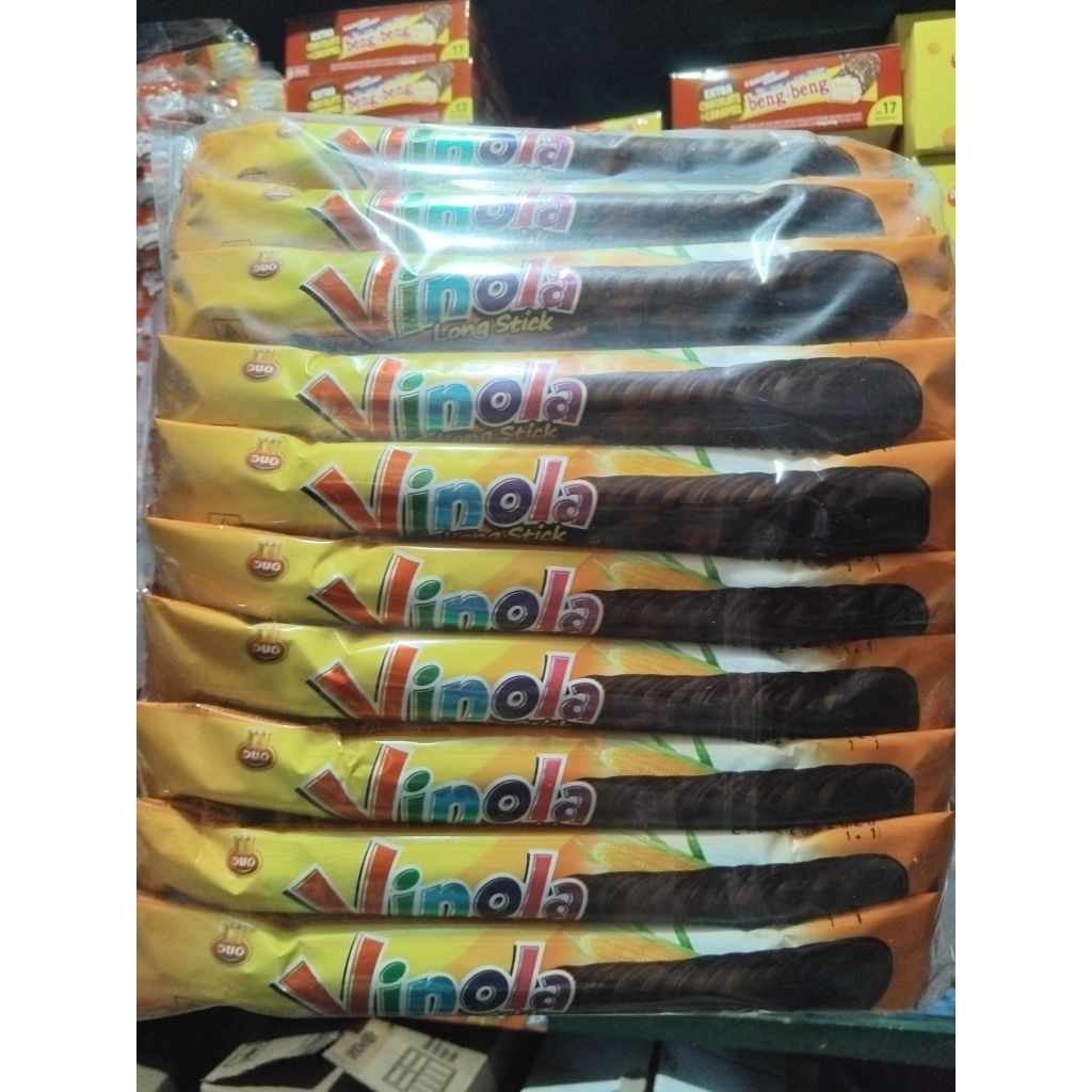 

Vinola Long Stik Chocolate (isi 20)