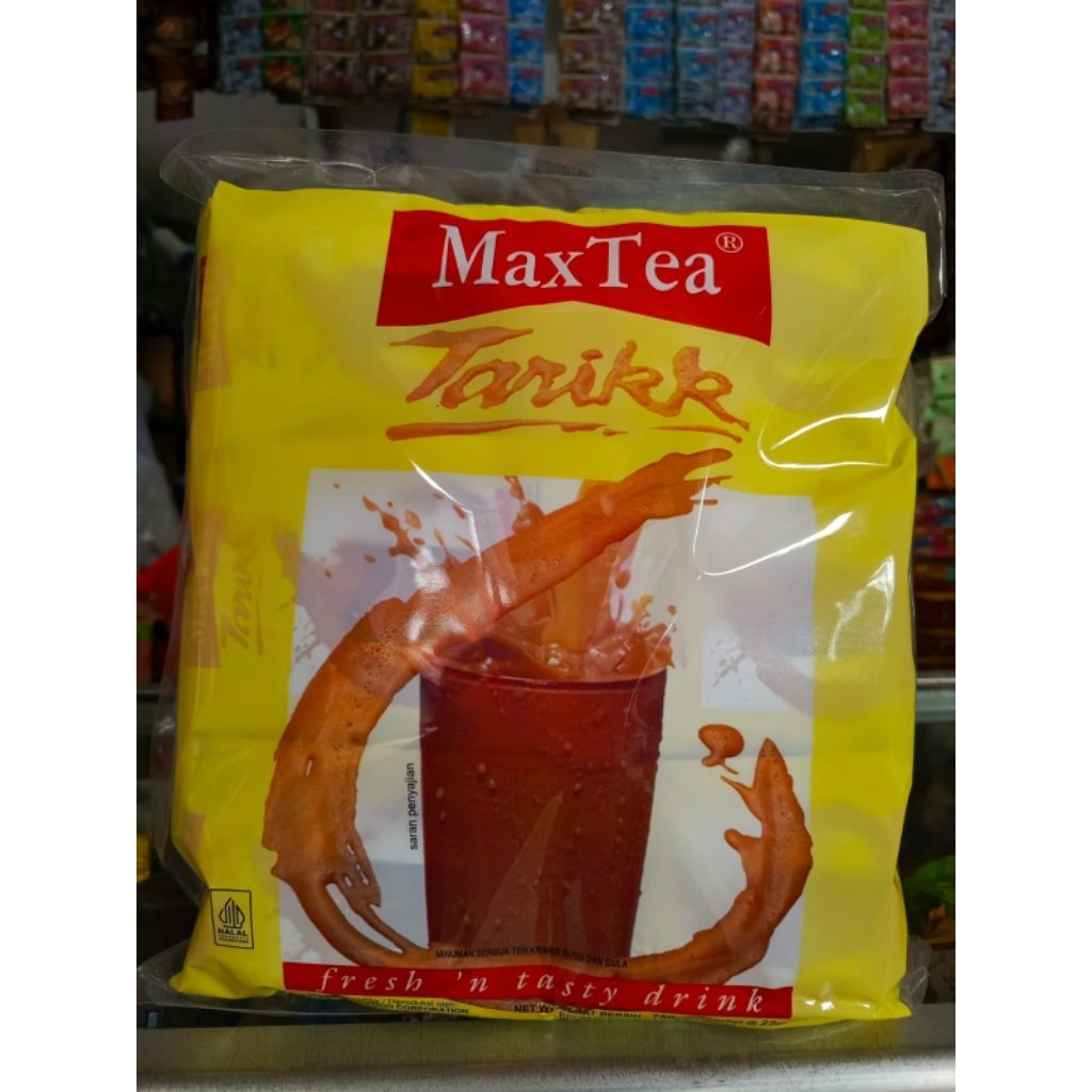 

Maxtea teh tarik isi 10 sachet