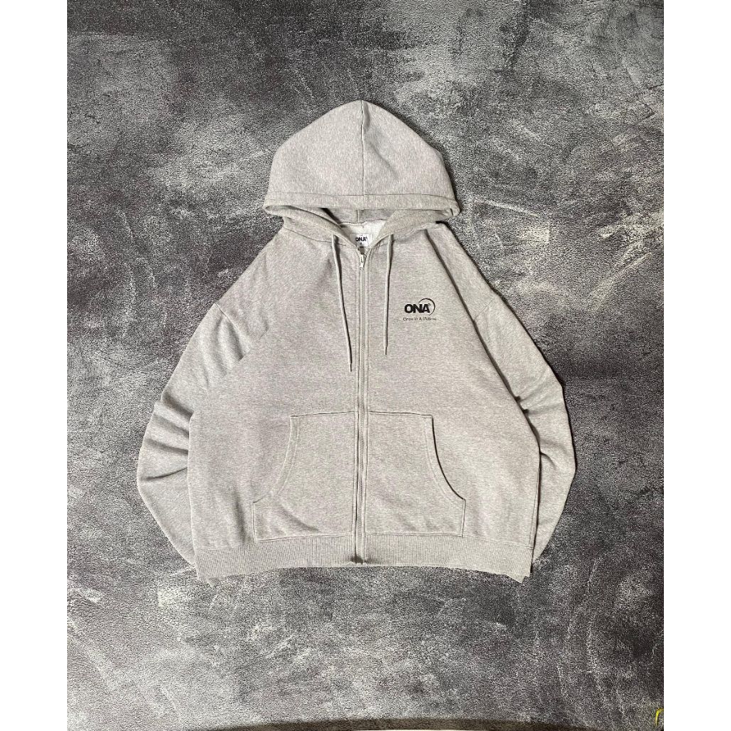Hoodie zip ona