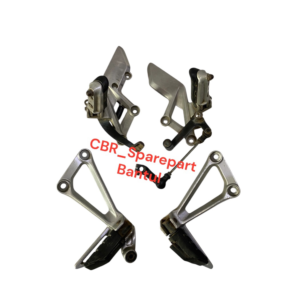 original footstep depan belakang honda cbr 250r thailand kyj k33 cocok untuk modif ke gl cb megapro 