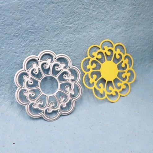 

Cutting Dies - Circle Mandala Frame Pattern (6pcs)