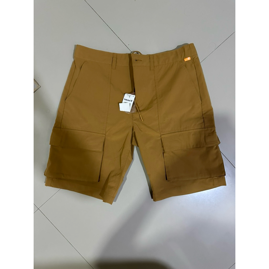 Timberland Cargo Shorts Brown Tahan Air Celana Pendek