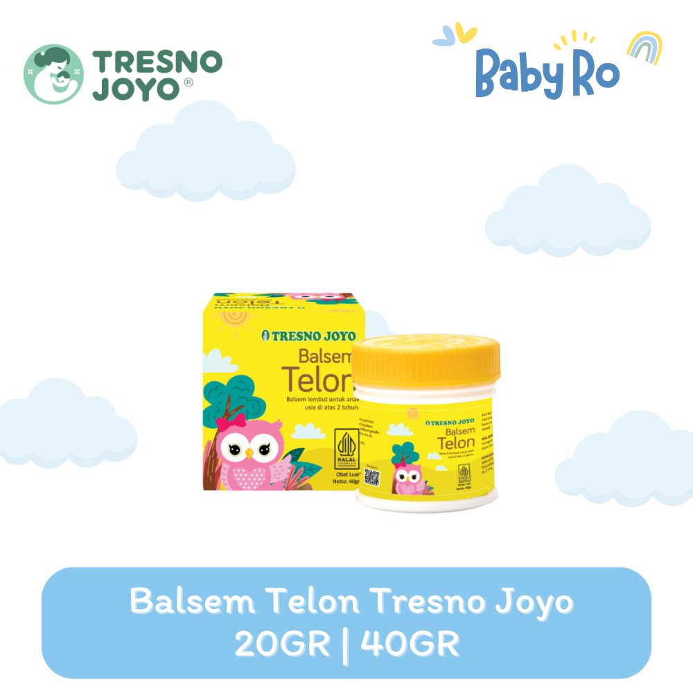 Balsem Tresno Joyo | Balsem Bayi Untuk Flu dan Batuk | Balsem Telon Tresno Joyo 20GR / 40GR