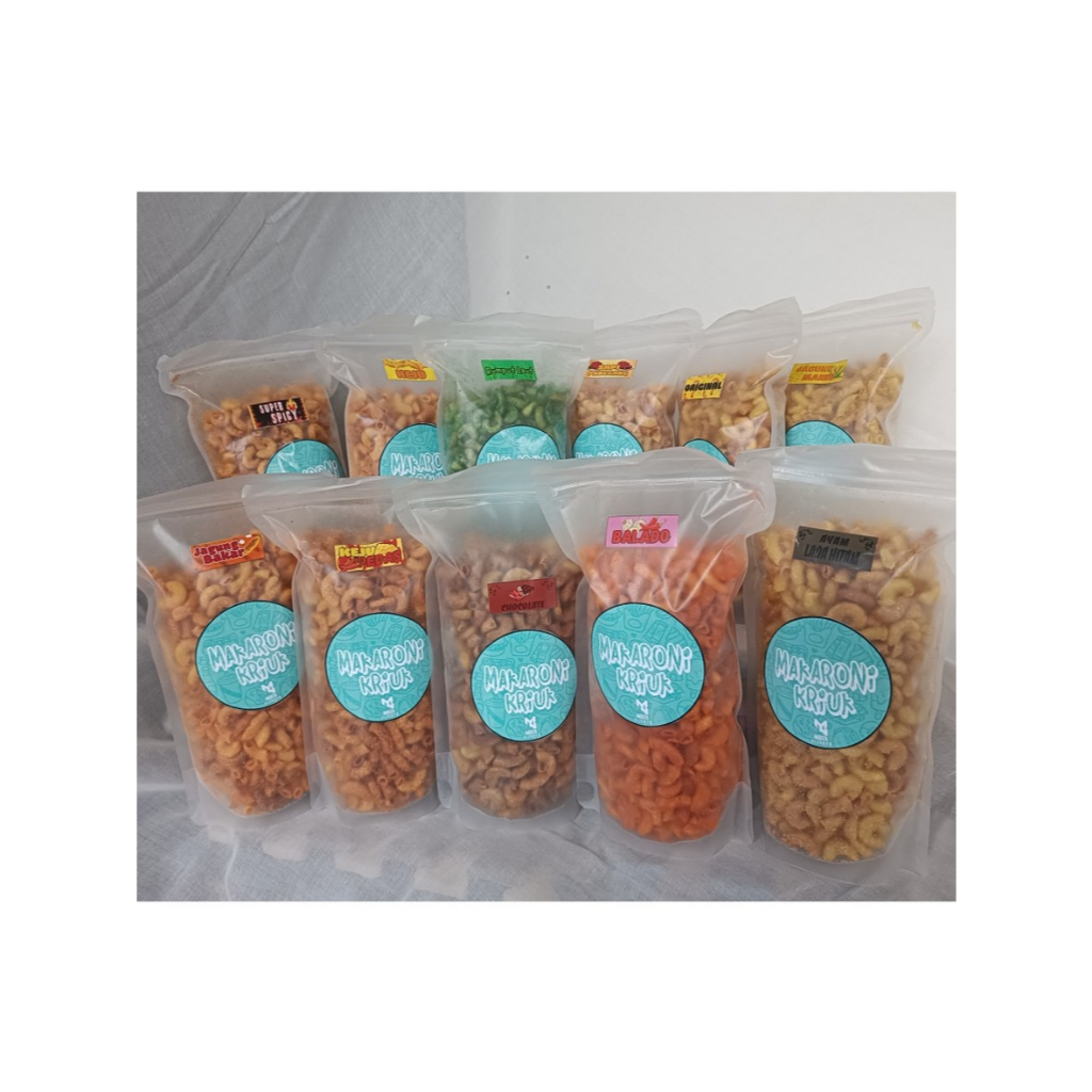 

MAKARONI BANTET makaroni pipa/Makaroni Goreng Kriuk 250 gram/Makaroni Renyah Murah banyak rasa