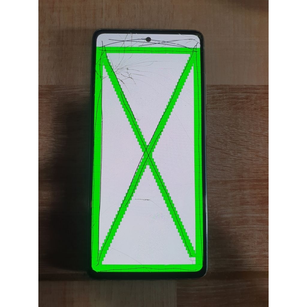 LCD samsung S20 fe original copotan minus retak glass normal