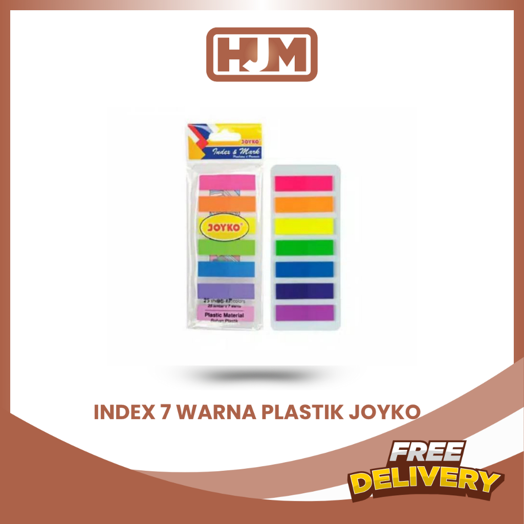 

INDEX 7 WARNA ( PLASTIK ) JOYKO